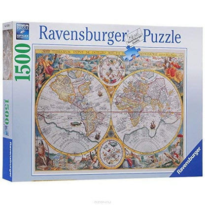 Puzzel Werledkaart 1594 1500 Stukjes