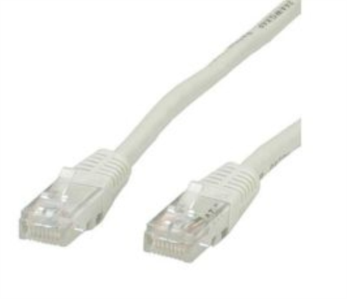 Nilox 2m Cat5e UTP networking cable Grey