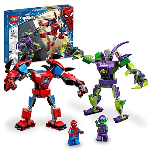Lego - Super Heroes - Marvel Spider-Man - Spider-Man & Green Goblin Mech Battle ( 76219 )