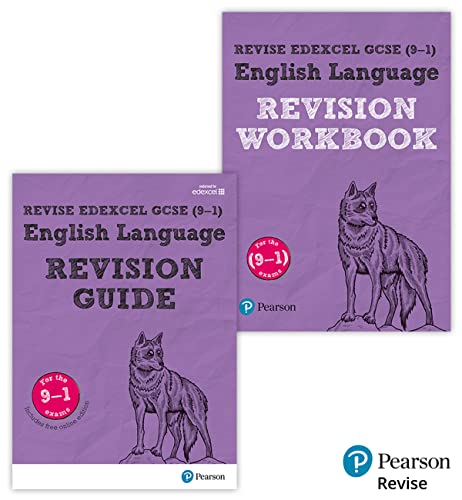 New Pearson Revise Edexcel GCSE (9-1) English Language Revision & Practice Bundle - 2023 and 2024 exams