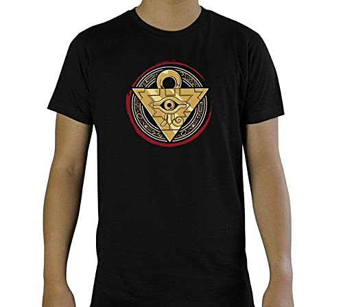 ABYstyle - YU-GI-Oh! - Men's MC Black Millennium Puzzle T-Shirt - New Fit