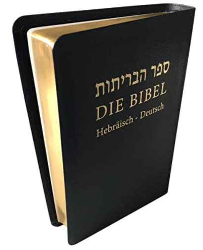 Die Bibel:  Hebraisch-Deutsch mit weichem Leder und