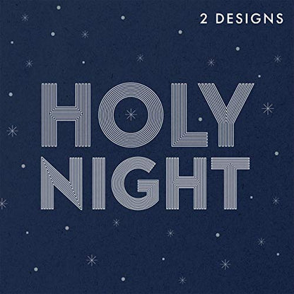 SPCK Charity Christmas Cards with Bible Verse, Pack of 10, 2 Designs