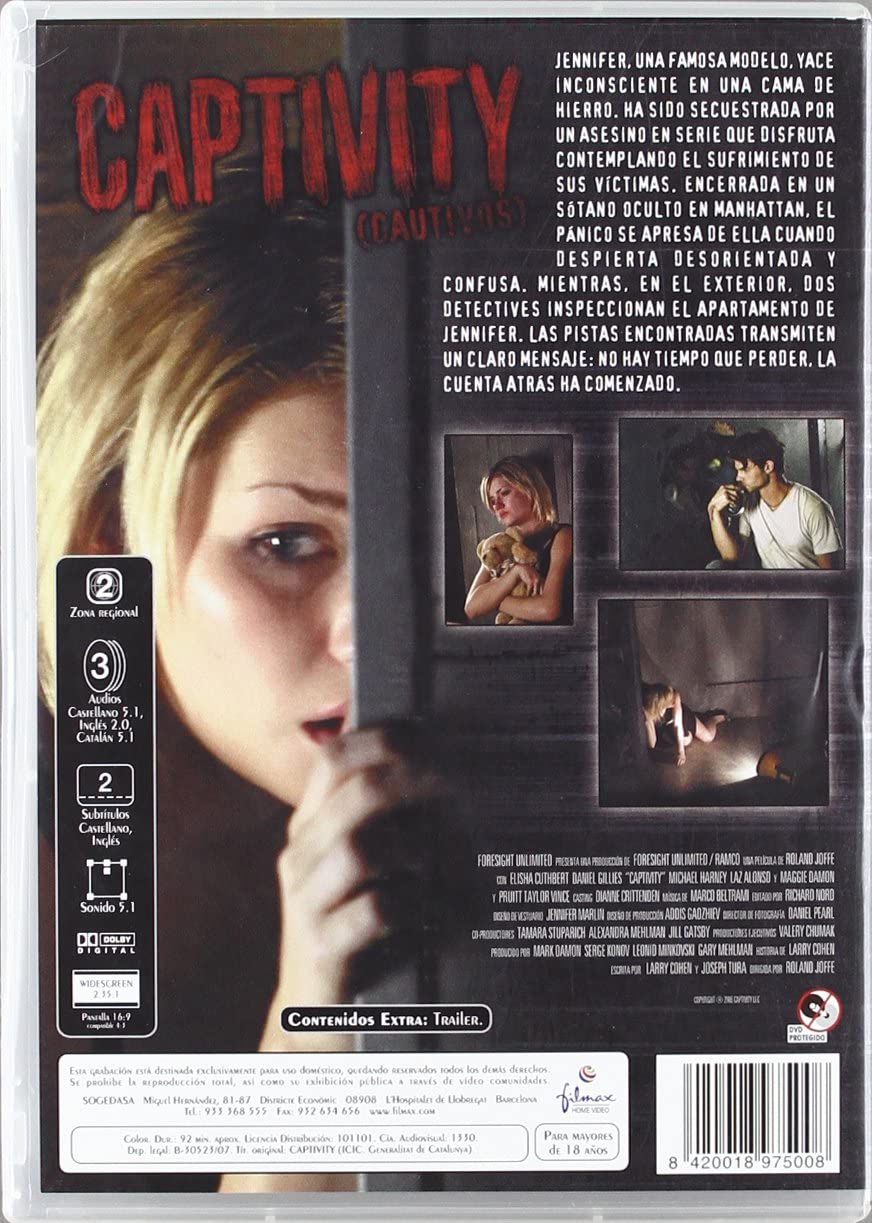 Captivity (Import Dvd) (2007) Varios