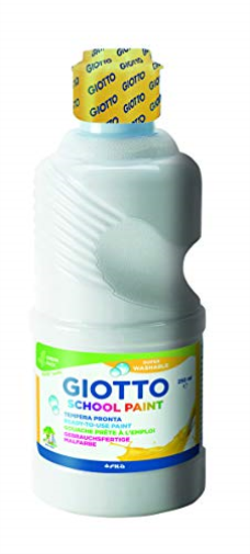Flacone 250Ml Tempera Bianco Lavabi