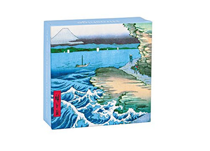 Hiroshige Mini FlipTop Notecard Box