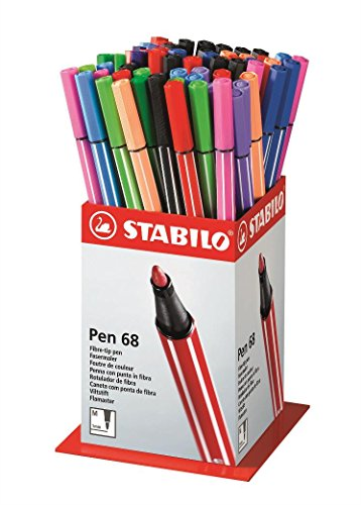 Esp. 60Pz Stabilo Pen 68 Col Ass