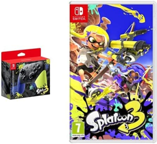 Nintendo Switch Pro Controller Splatoon 3 Edition