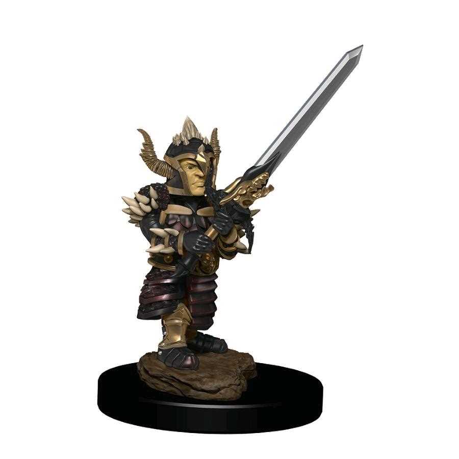 D&D Icons of the Realms Premium Figures: Halfling Fighter Male