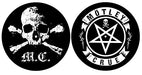 Motley Crue: Skull/Pentagram Turntable Slipmat Set