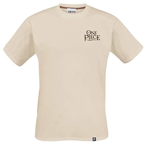 ONE PIECE - T-Shirt Basic Homme WANTED LUFFY - San