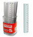 Cf15 Righelli Alluminio Baratt.15Cm