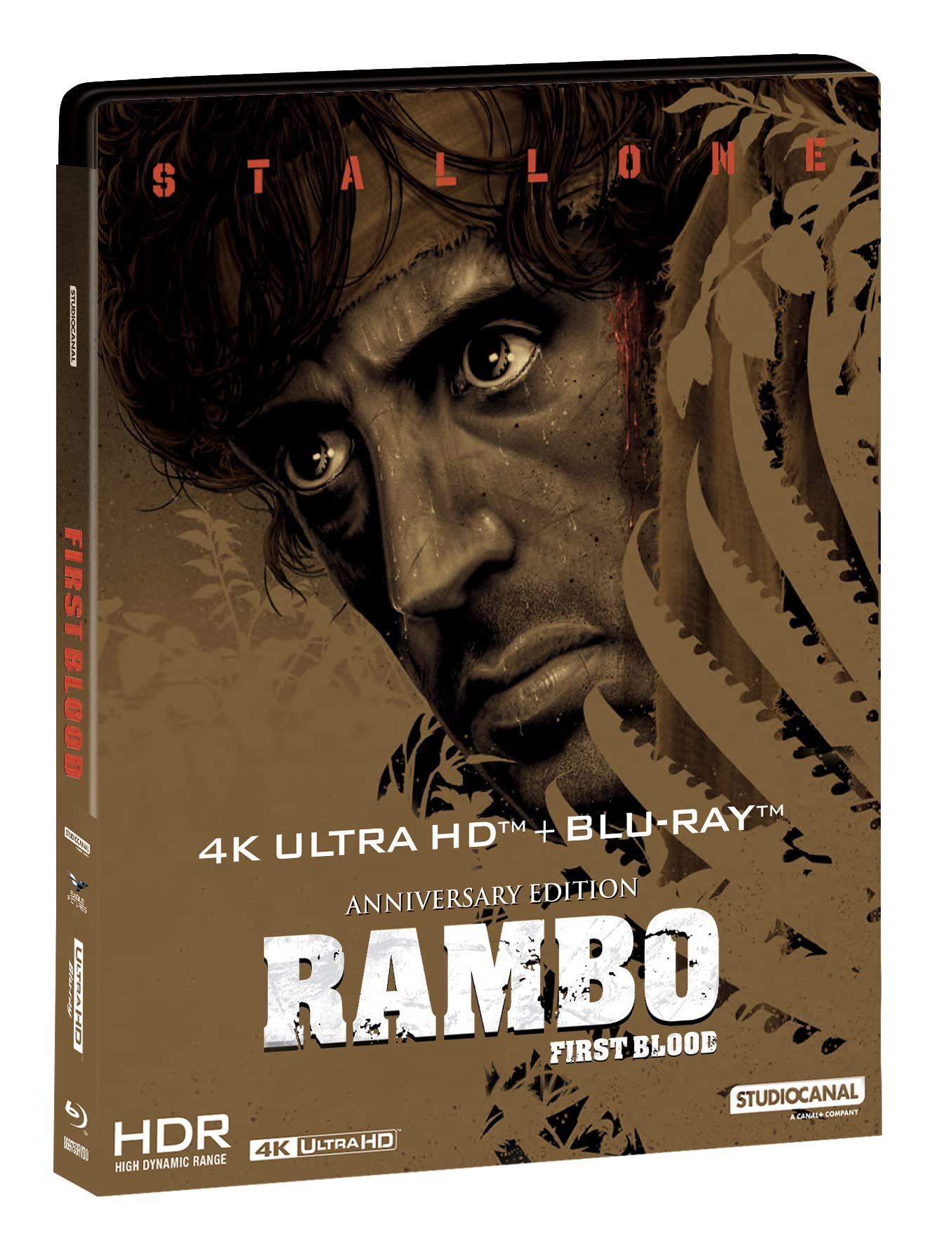 Rambo - 4K Steelbook Anniversary Edition (Bd 4K + Bd Hd) Ltd Numerata + Booklet 48 Pp.