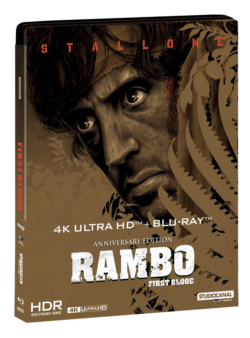Rambo - 4K Steelbook Anniversary Edition (Bd 4K + Bd Hd) Ltd Numerata + Booklet 48 Pp.