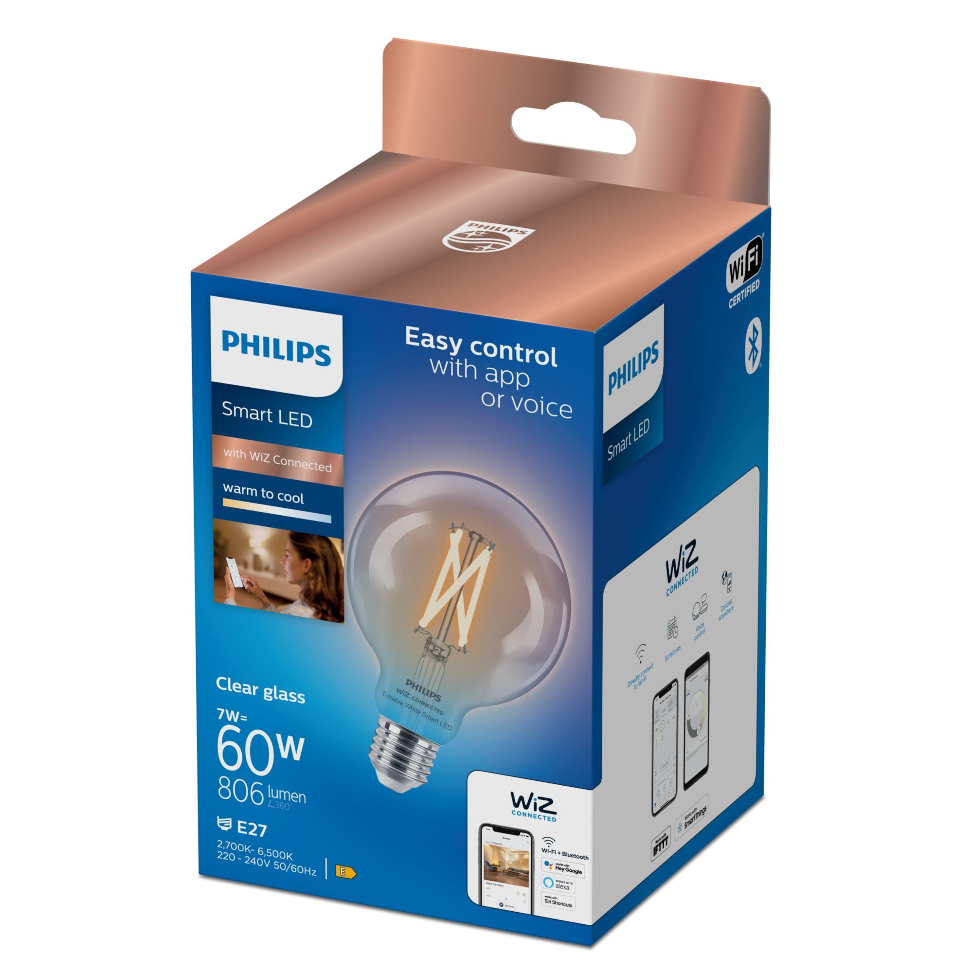 Smart Tw Globo G95 Filamento 60W E2