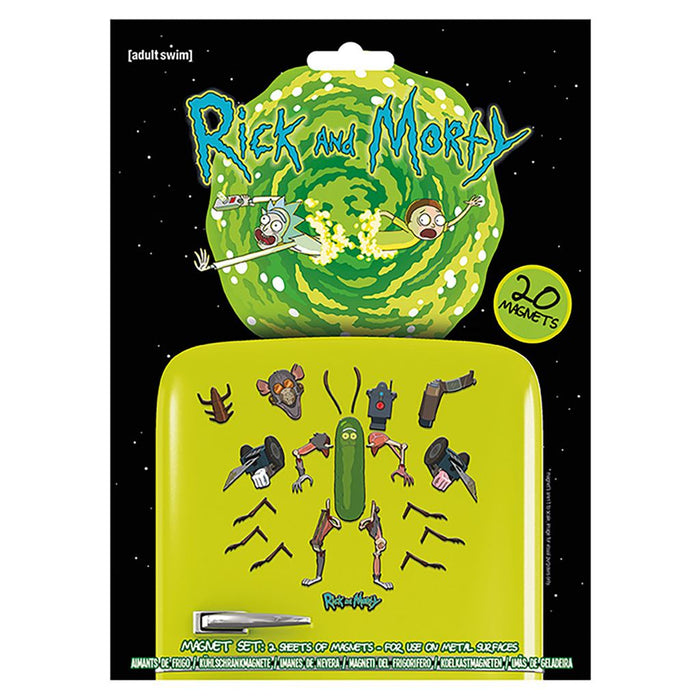 Rick and Morty (Weaponize The Pickle) MAGNET