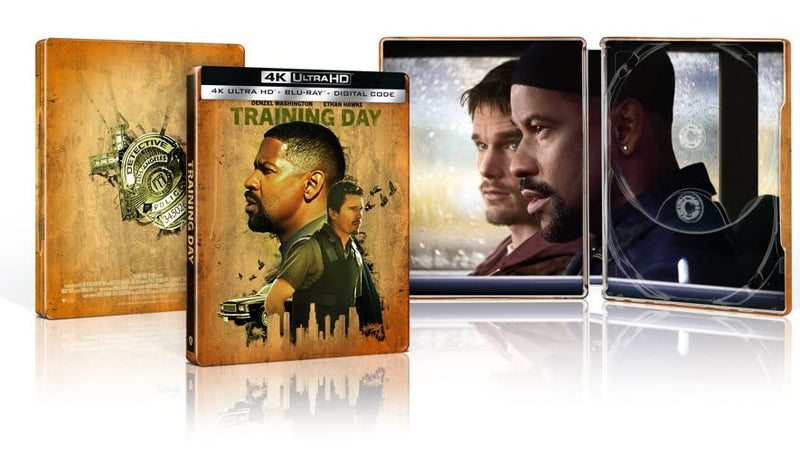 TRAINING DAY STEELBOOK (4K Ultra HD + Blu-Ray)