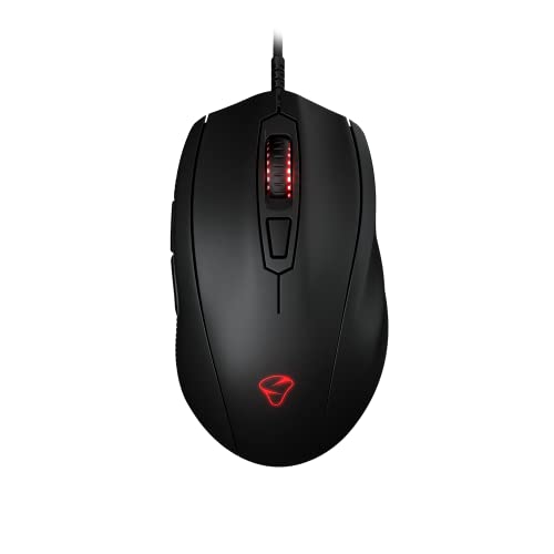 Mionix Castor Pro 1900Dpi Optical Sensor Gaming Mouse, 1.8M Cable, Black (Castor-Pro)