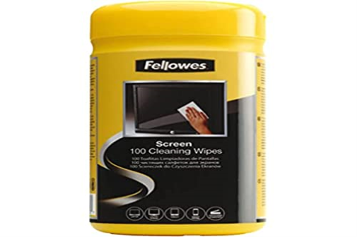 Fellowes 9970311 Salviette Per Pulizia Schermo, Confezione Da 100 Pezzi