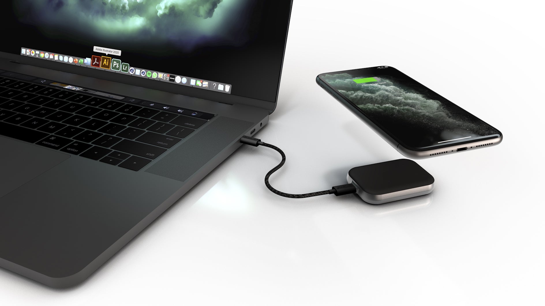 Zens Modular Usb A And Usb C Out Ext.