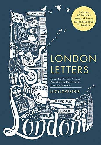 LUCYLOVESTHIS - London Letters: Featuring 26 Pull-Out Maps Of Popular London Stationery