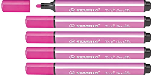 Cf5 Stabilo Trio Scribbi Rosa