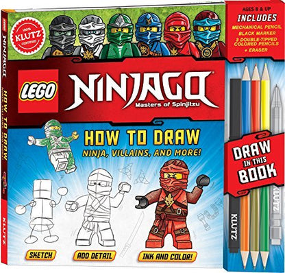 Murphy, Pat - Lego Ninjago: How To Draw Ninja, Villains And More BOOK