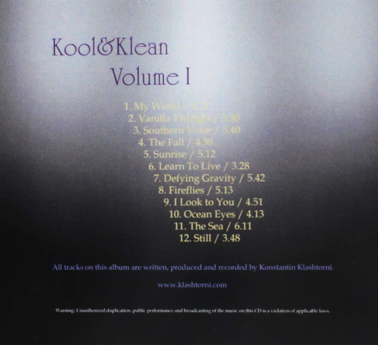 Volume I