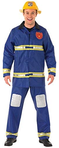 - Firefighter - Fancy Dress Costume (Size: L) Unisex Costumes