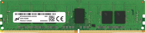 Micron MTA9ASF1G72PZ-3G2R memory module 8 GB 1 x 8 GB DDR4 3200 MHz ECC