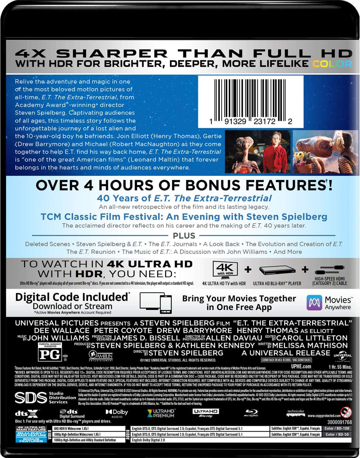E.T. The Extra-Terrestrial 4K Ultra HD Digital 4K UHD