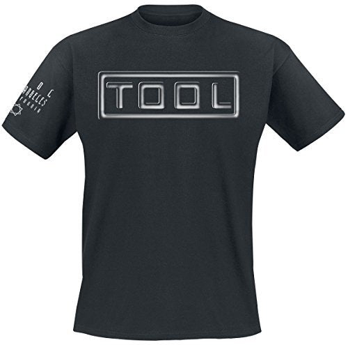 TOOL - CLASSIC LOGO BLACK T-Shirt Large - CLASSIC LOGO
