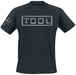 TOOL - CLASSIC LOGO BLACK T-Shirt Large - CLASSIC LOGO