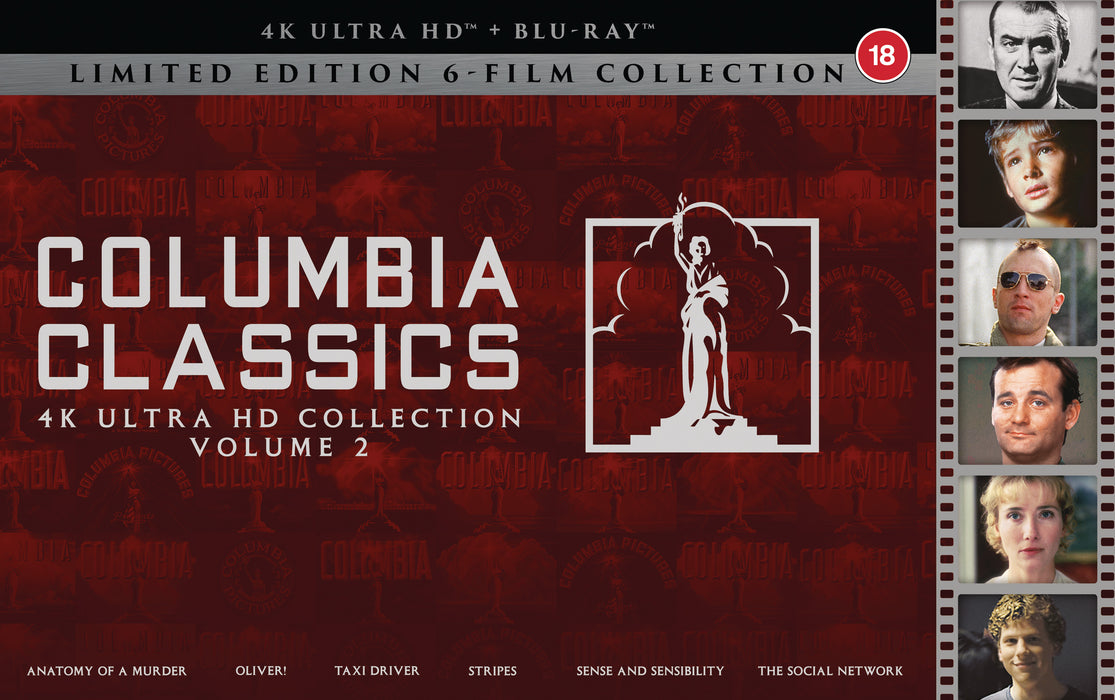 Columbia Classics Collection Volume 2 Limited Edition  4K Ultra Hd + Blu-Ray