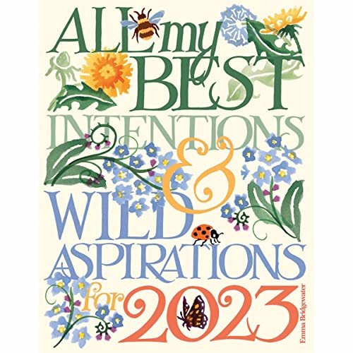 Emma Bridgewater All My Best Intentions Deluxe A5 Diary 2023 Stationery