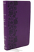 NKJV, End-of-Verse Reference Bible, Compact, Leathersoft, Purple, Red Letter, Comfort Print
