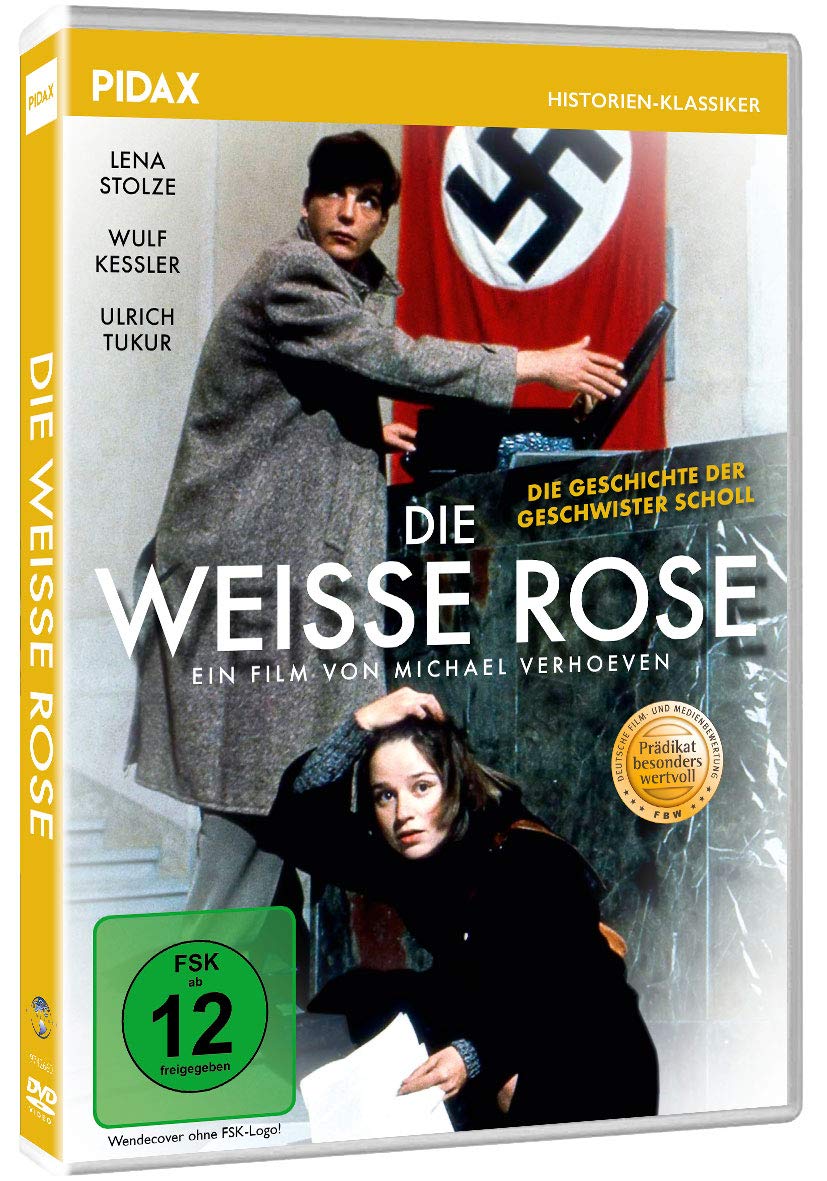 Die weiße Rose / Preisgekrönte Verfilmung über die Geschichte der Geschwister Scholl (Pidax Historien-Klassiker)