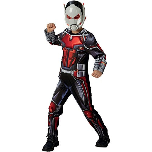 DELUXE ANT-MAN COSTUME - FANCY DRESS COSTUME (SIZE: S) Unisex Costumes