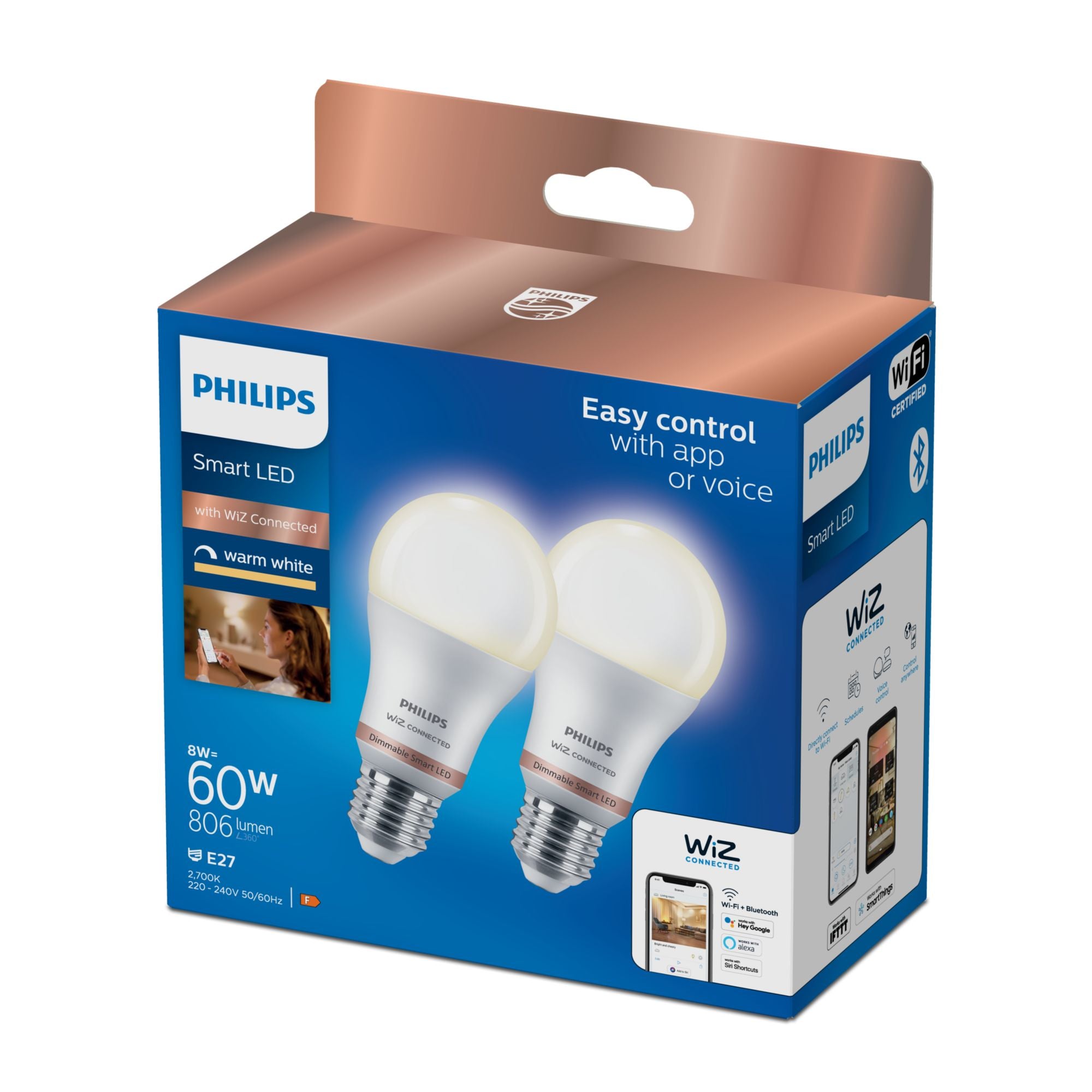 Phi Smart Dim 2X Goccia Smerigliata