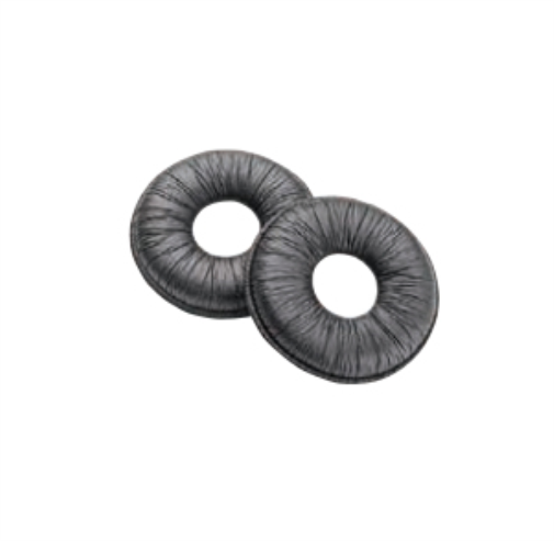Plantronics 67712-01 Leatherette Ear Cushion Kit for H251/H261/MS250/MS260 Headsets - Black (Pack of 2)