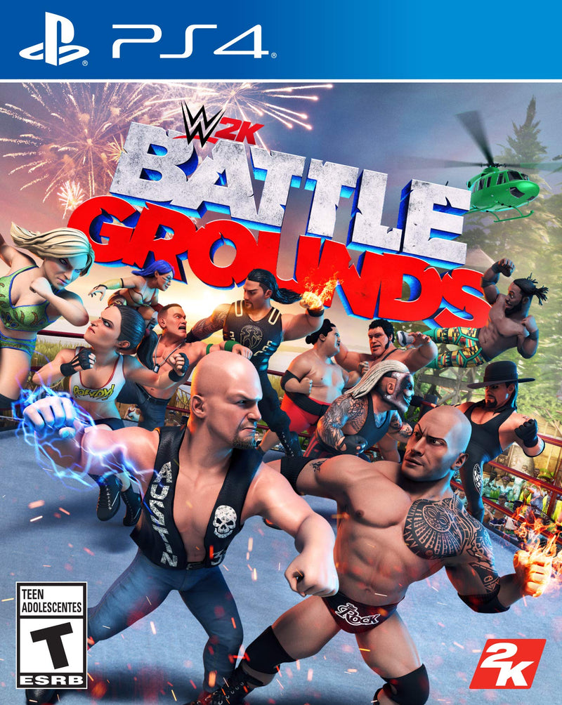 WWE 2K Battlegrounds LATAM Spanish/English/French PS4
