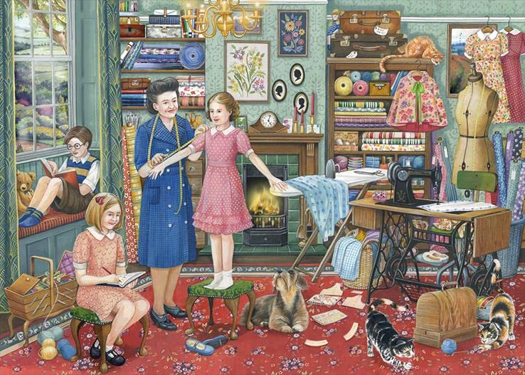 Falcon - The Dressmaker (1000 Stukjes) Puzzle