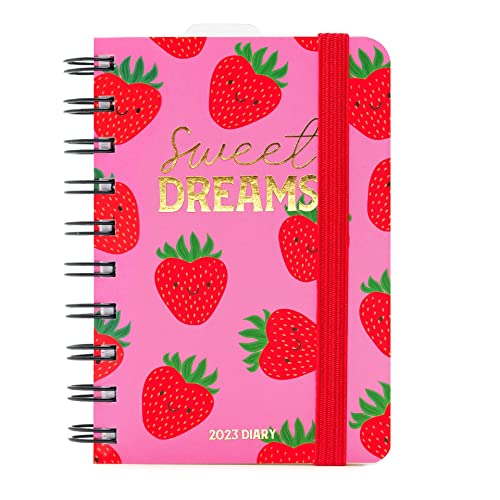 Small Daily Spiral Bound Diary 12 Month Stationery