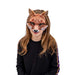 Carnival Toys Fox mask in fabric on cardboard
