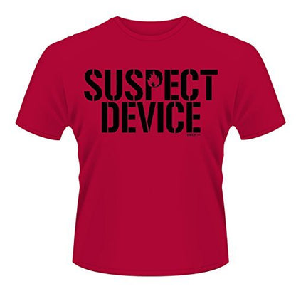 STIFF LITTLE FINGERS - SUSPECT DEVICE RED T-Shirt XX-Large - SUSPECT DEVICE