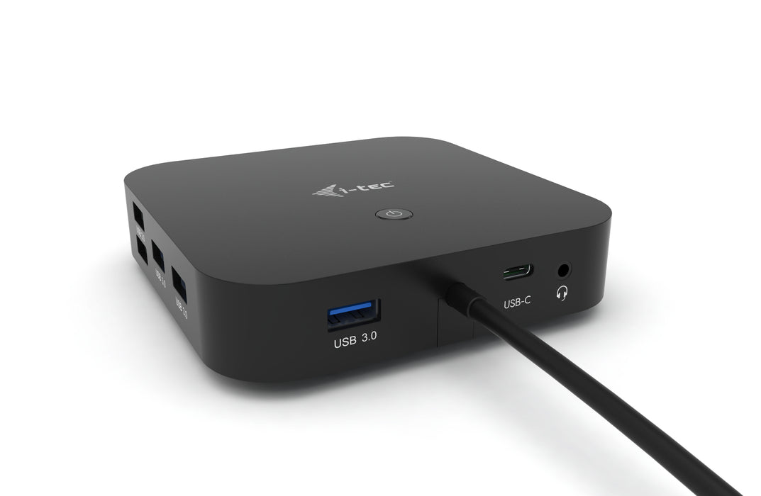 i-tec USB-C Dual Display Docking Station with Power Delivery 100 W
