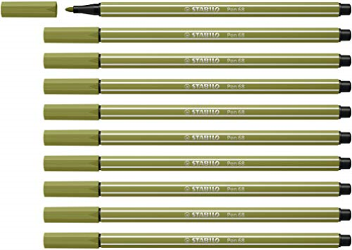 Cf10 Stabilo Pen 68 Verde Muschio
