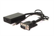 Nilox NX080200128 video cable adapter 0.15 m VGA (D-Sub) + 3.5mm HDMI Black