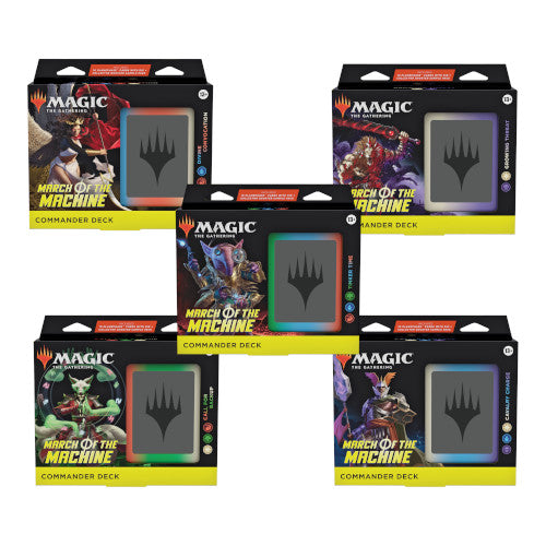 Magic: The Gathering - March of the Machine Commander Deck (5 Count) 