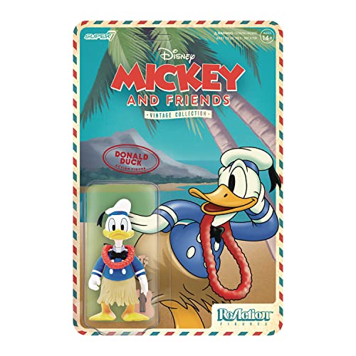 Disney Reaction Figures - Vintage Collection Wave 2 - Donald Duck (Hawaiian Holiday)